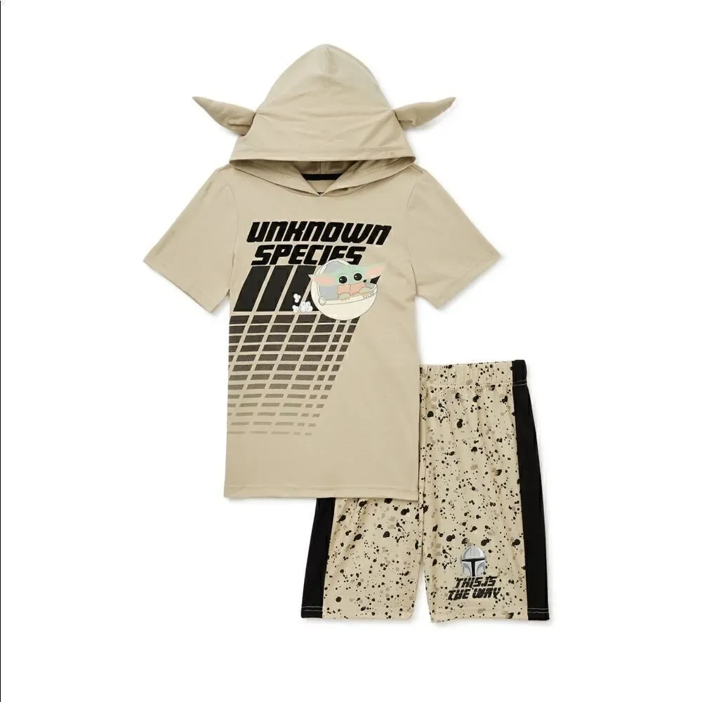 Boys Star Wars  Hoodie Shirt & Shorts 2 Piece Set